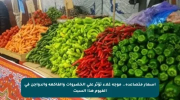 أسعار متصاعدة.. موجة غلاء تؤثر على الخضروات والفاكهة والدواجن في الفيوم هذا السبت